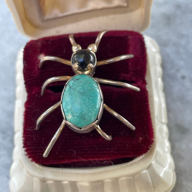 Sterling Silver Spider Brooch Jewelry Bloomers and Frocks